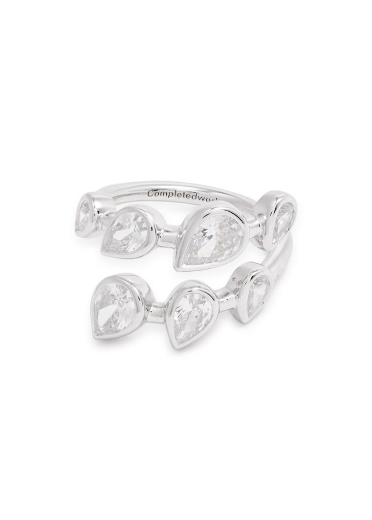 COMPLETEDWORKS Arc rhodium-plated ring