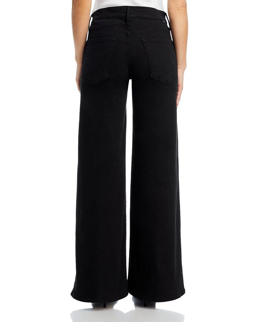 MOTHER The Lil Twister Sneak Jeans in Pitch 3