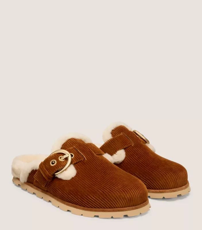 Stuart Weitzman CHRYSTIE SHEARLING MULE 3
