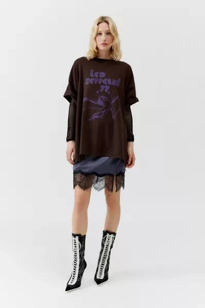 Urban Outfitters Led Zeppelin '77 Tour Oversized Tee 1
