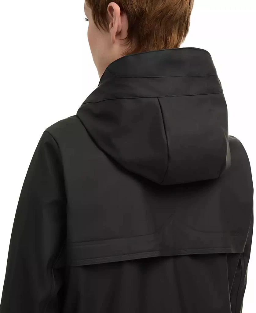 Hunter Women's Rubberized Water-Repellent Long Rain Jacket 7