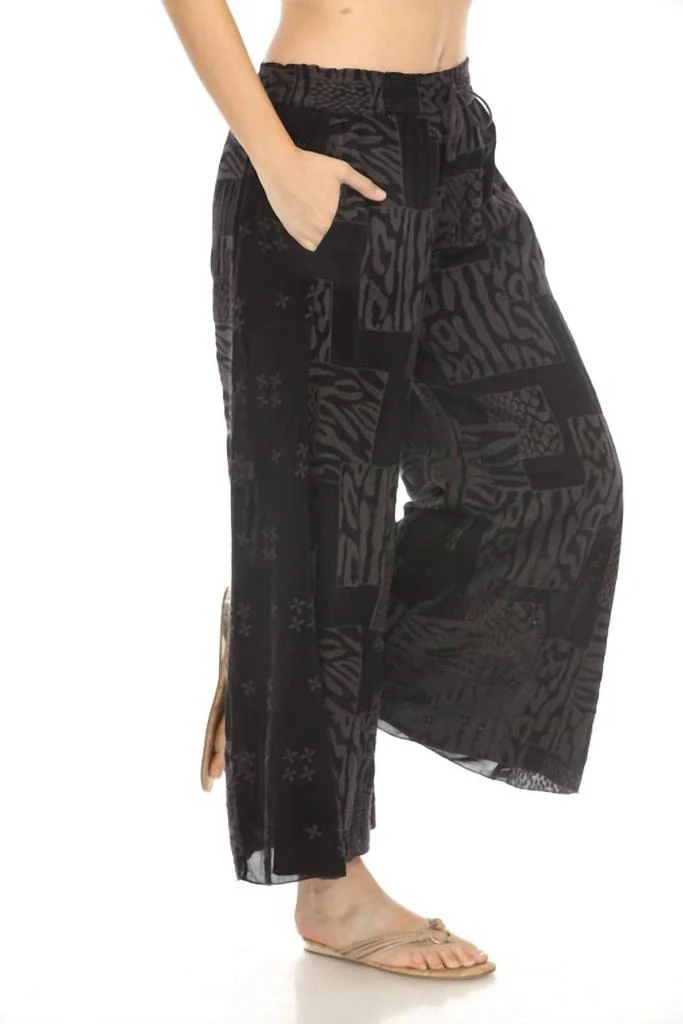 Johnny Was Johnny Was - YULIA PANT (SHORT LINED) JAGA 3