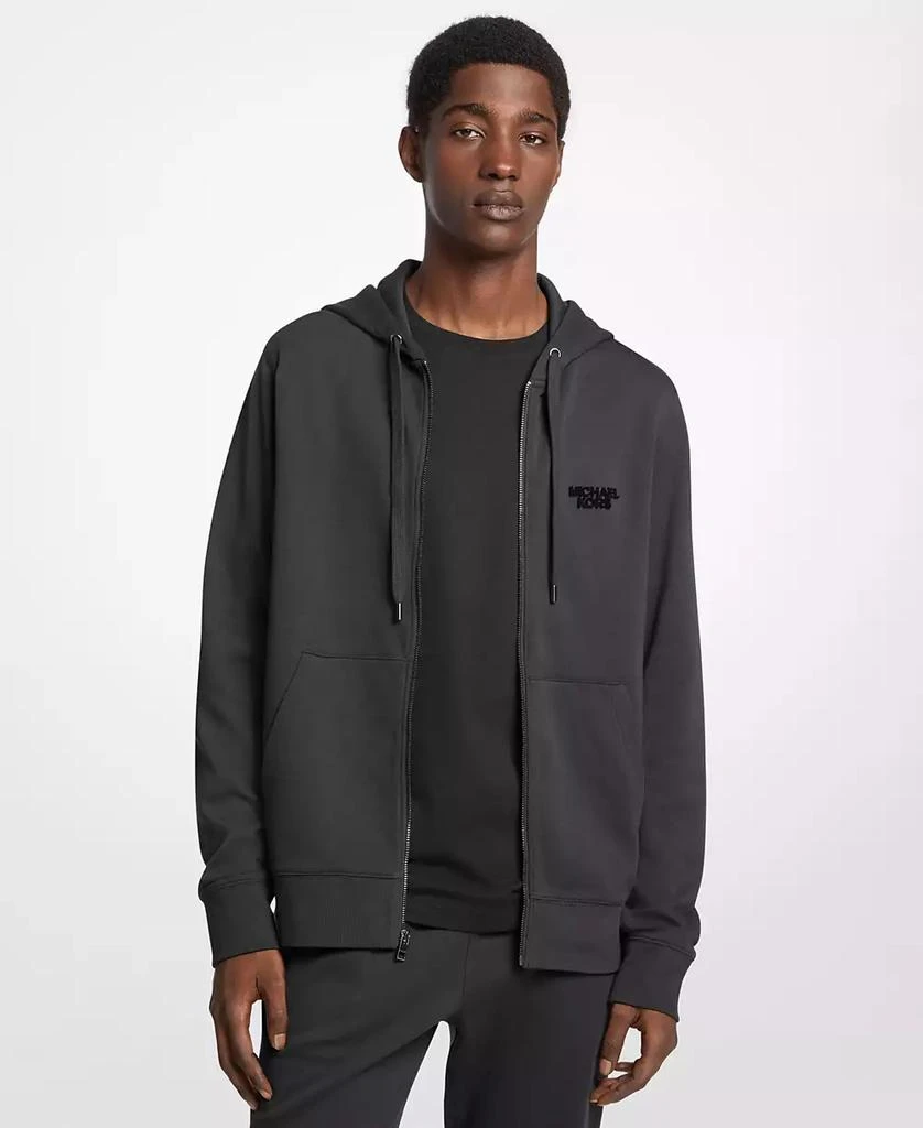 Michael Kors Men
s Full Zip Hooded Sweatshirt
