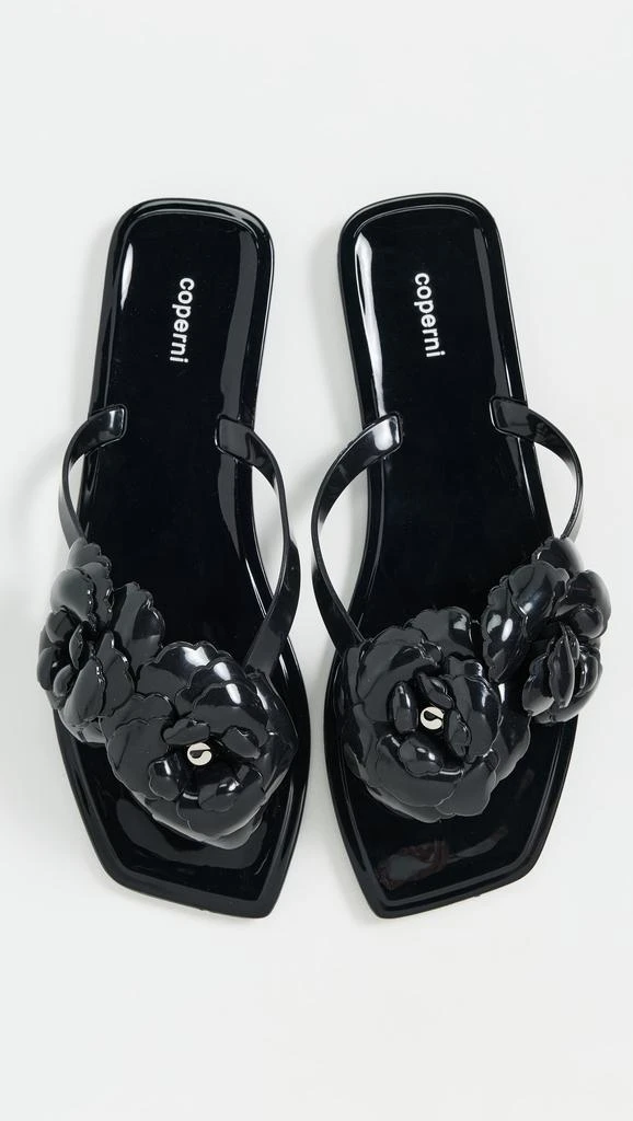 COPERNI Silicone Flower Flat Sandals 4