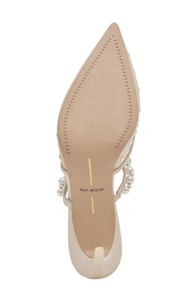 Dolce Vita Katik Imitation Pearl Pointed Toe Pump 7