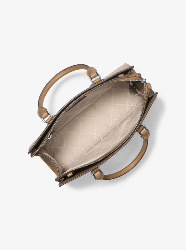 Michael Kors Sheila Medium Ombré Signature Logo Satchel 2