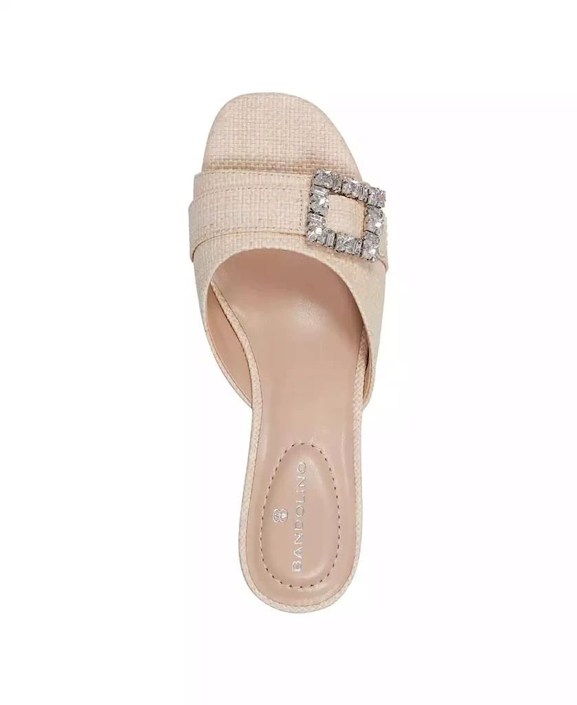 Bandolino Women's Loryce Embellished Block Heel Sandals 4