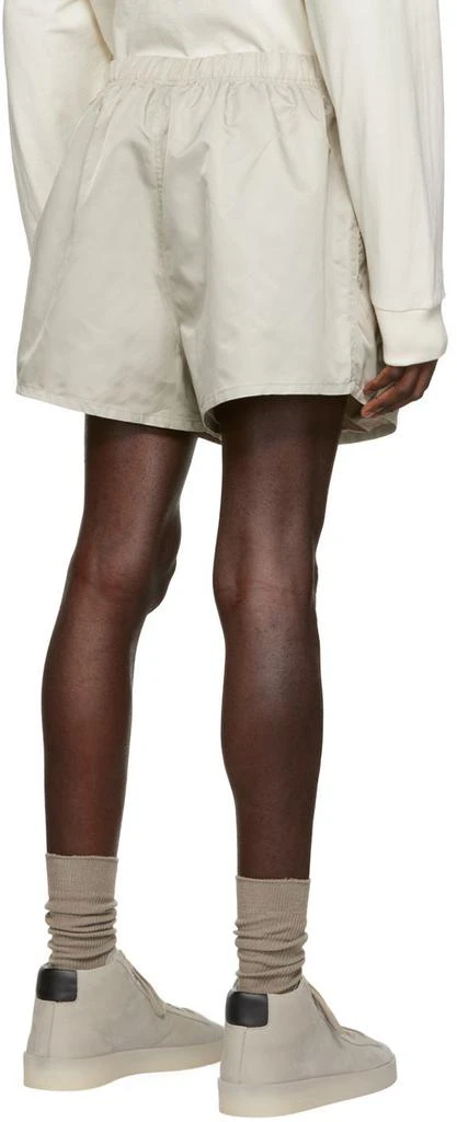 Essentials Gray Nylon Shorts 3