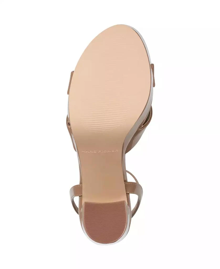 Marc Fisher Women
s Daisee Block Heel Platform Sandals 5