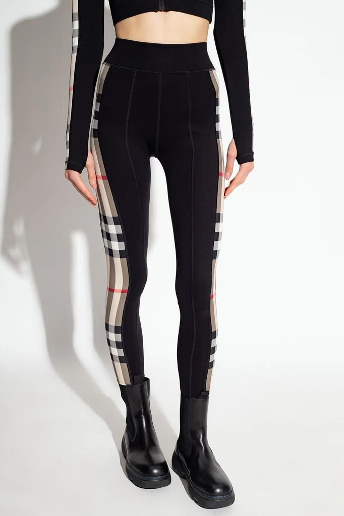 Burberry ‘Madden’ checked leggings 3