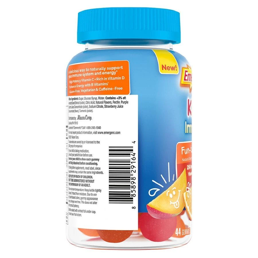 Emergen-C Immune+ Vitamin Gummies Fruit 6