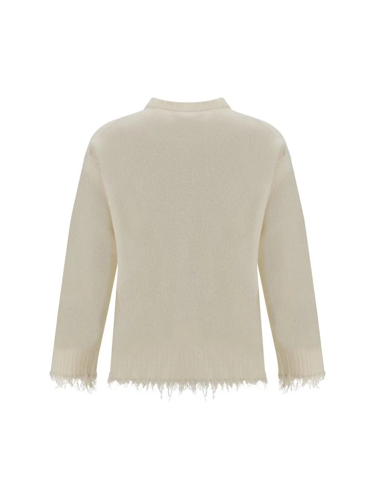 Jil Sander Jil Sander Distressed Frayed Edged Jumper 2