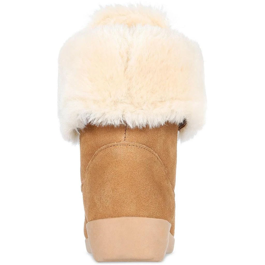 Style & Co Womens Lace-up Convertable Shearling Boots 2