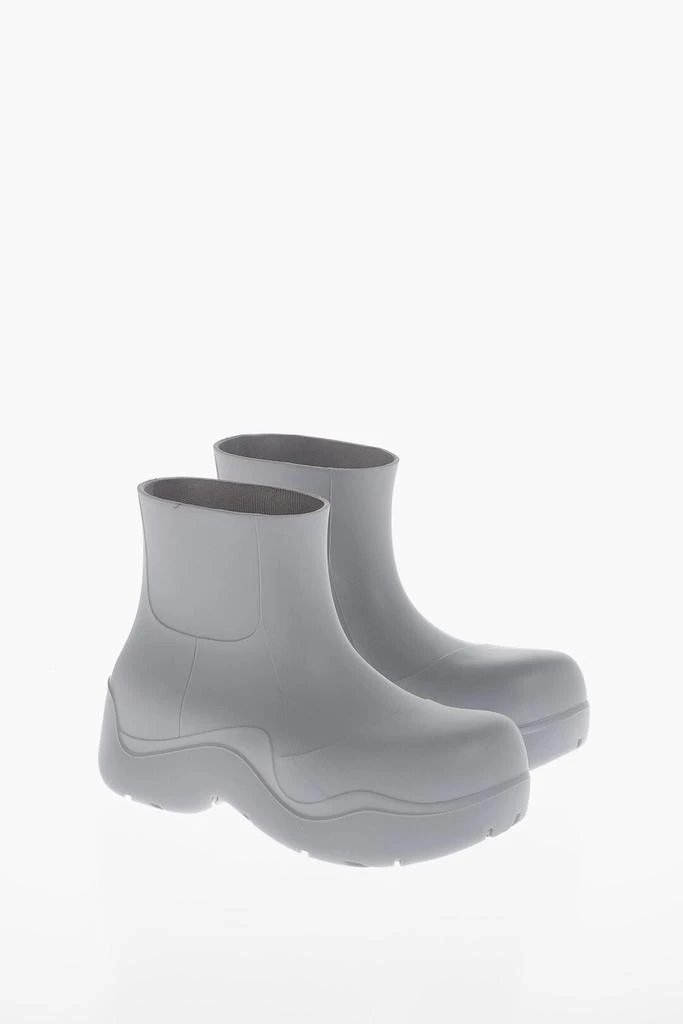 Bottega Veneta Matte Rubber Puddle Booties 1