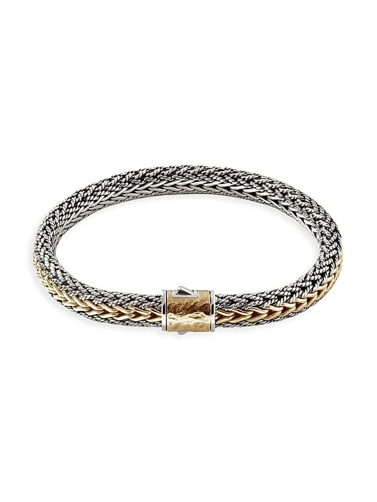 John Hardy Two-Tone Reversible Chain Bracelet