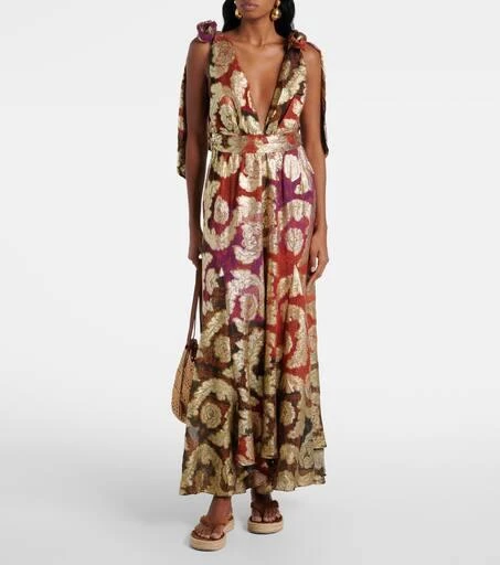 Gianvito Rossi Suede espadrille thong sandals 3