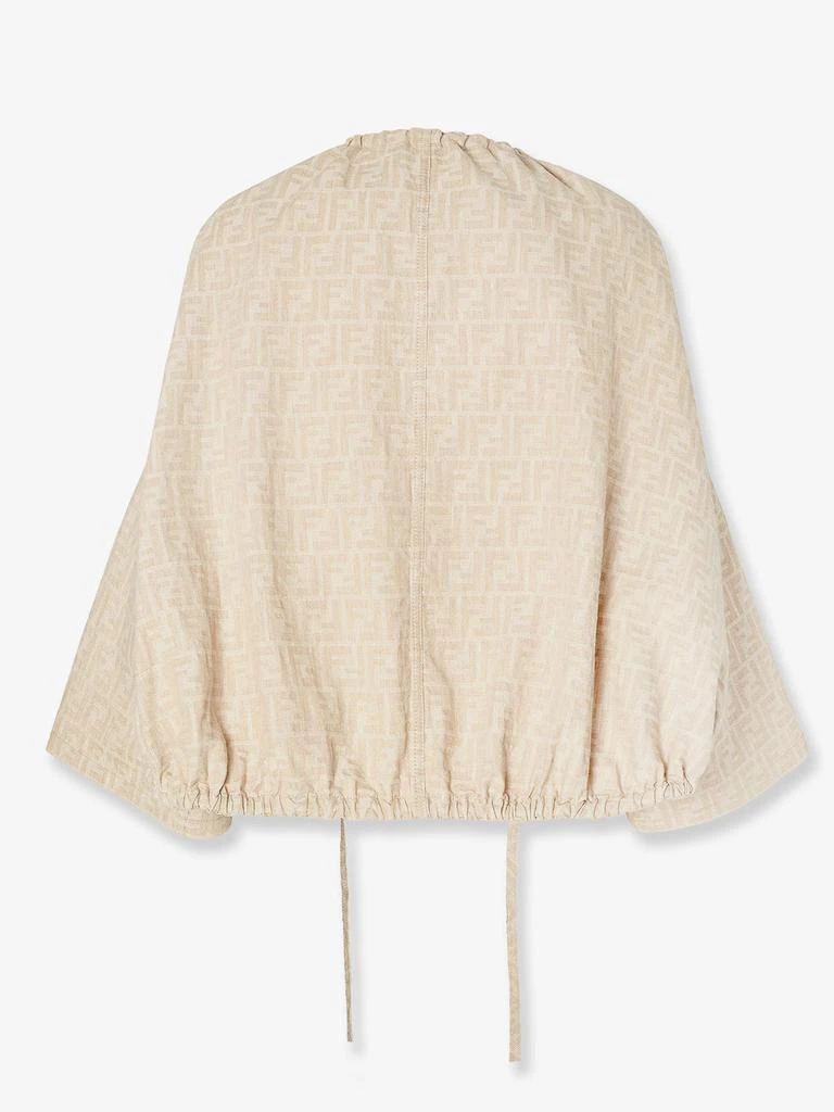 Fendi FF cotton and linen jacket 4