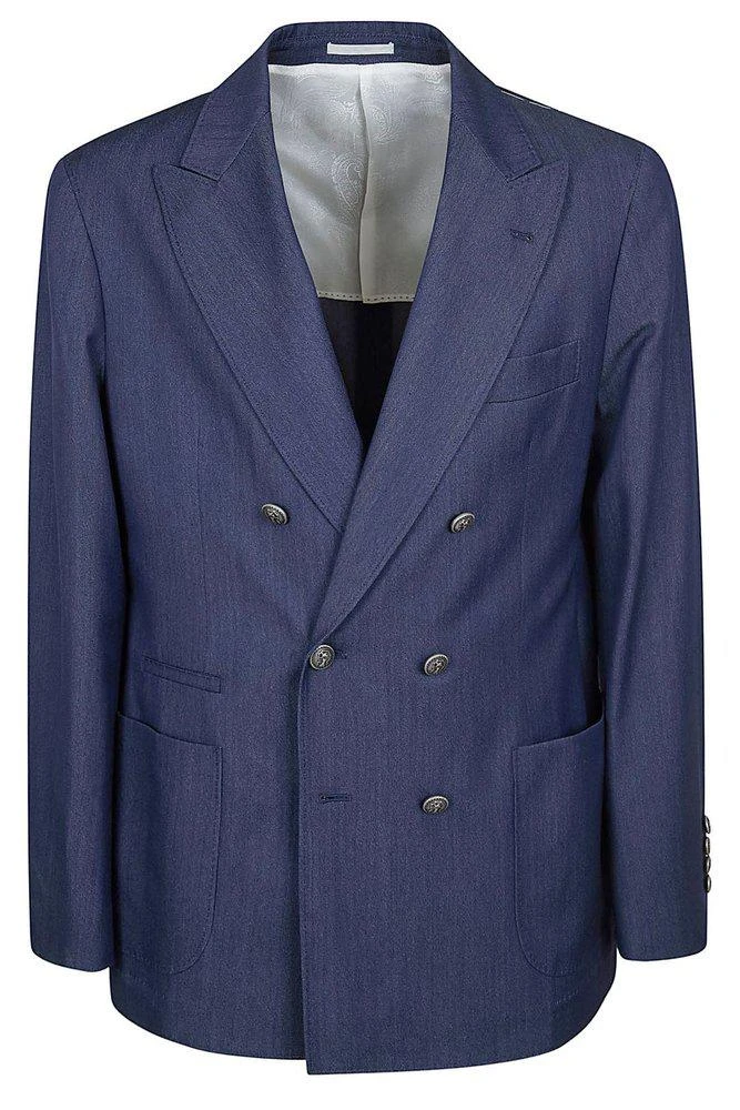Brunello Cucinelli Brunello Cucinelli Double Breasted Blazer
