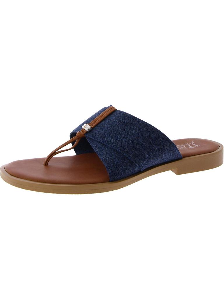 Italian Shoemakers Rugola Womens Thong Flat Thong Sandals