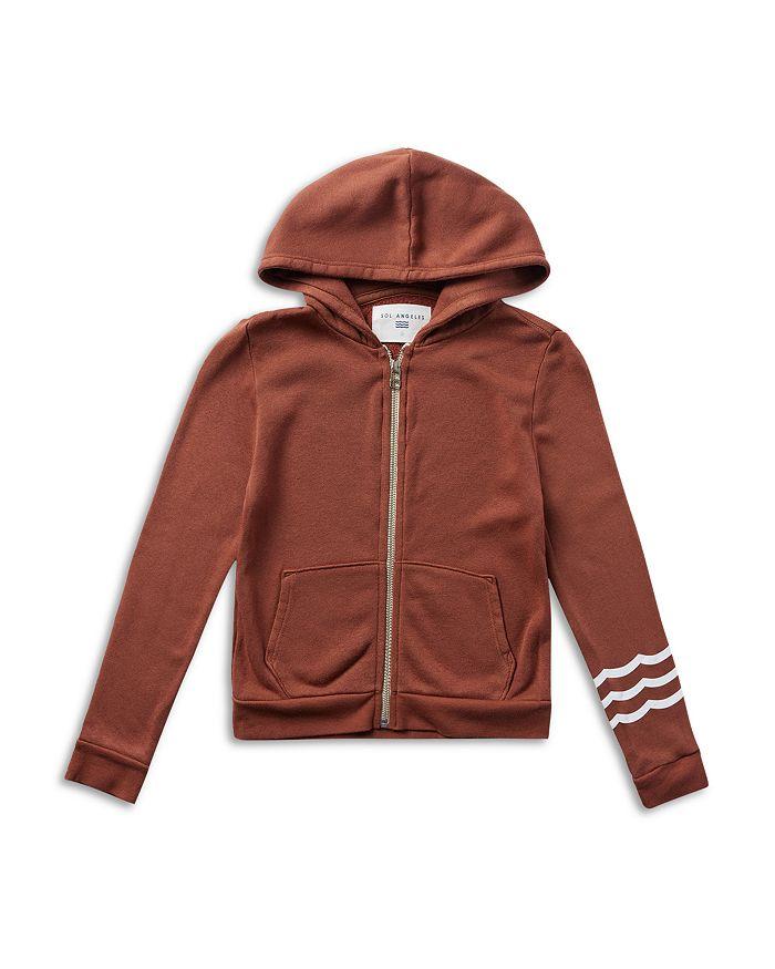 Sol Angeles Unisex Waves Zip Hoodie - Little Kid, Big Kid