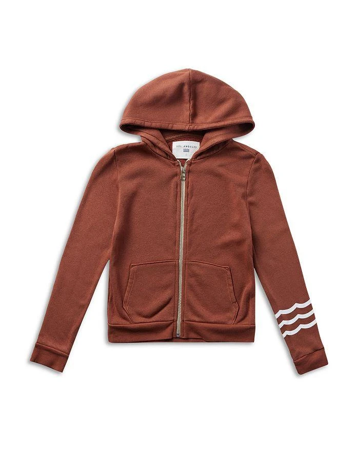 Sol Angeles Unisex Waves Zip Hoodie - Little Kid, Big Kid 1