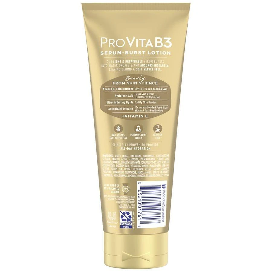 Vaseline Pro VitaB3 Serum Burst Lotion Luminous Glow 2