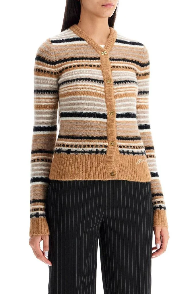 Ganni Ganni Striped Cardigan 6