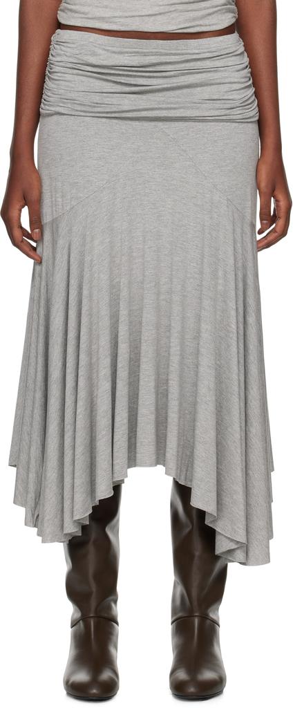 スカート GIMAGUAS Ivory Viscose Blend Skirt Gimaguas Ivory Viscose Blend Skirt In White | ModeSens