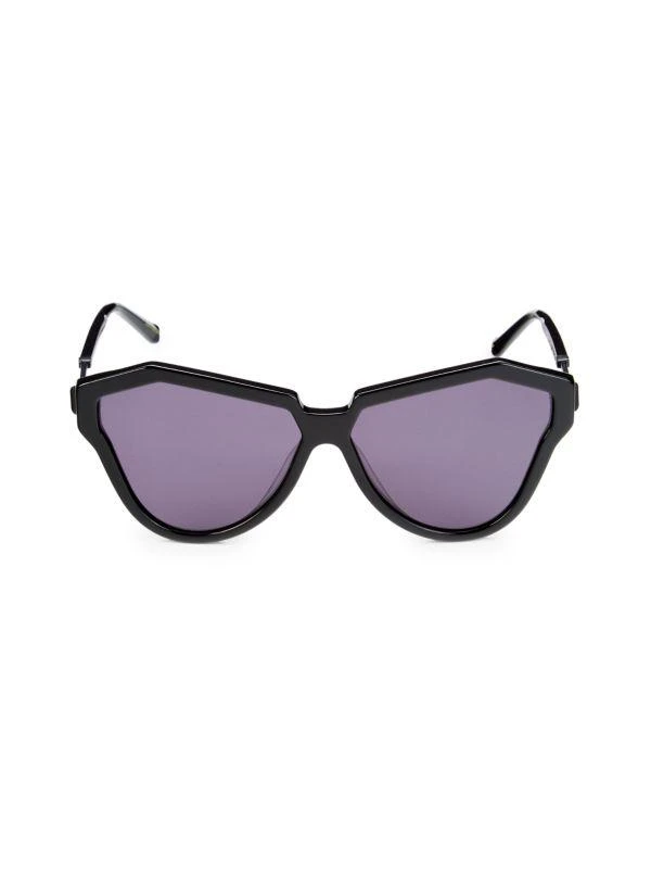 Karen Walker One Hybrid 62MM Cat Eye Sunglasses 1