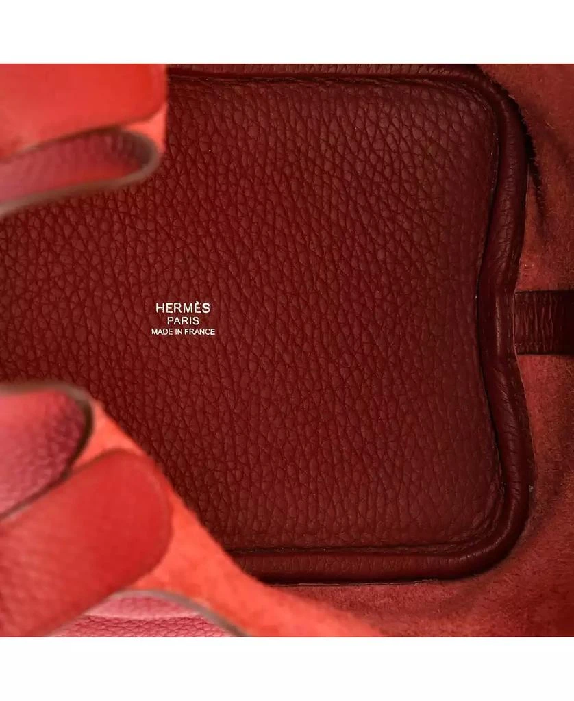Pre-Owned HERMÉS PM Picotin Lock Bag Clemence 5