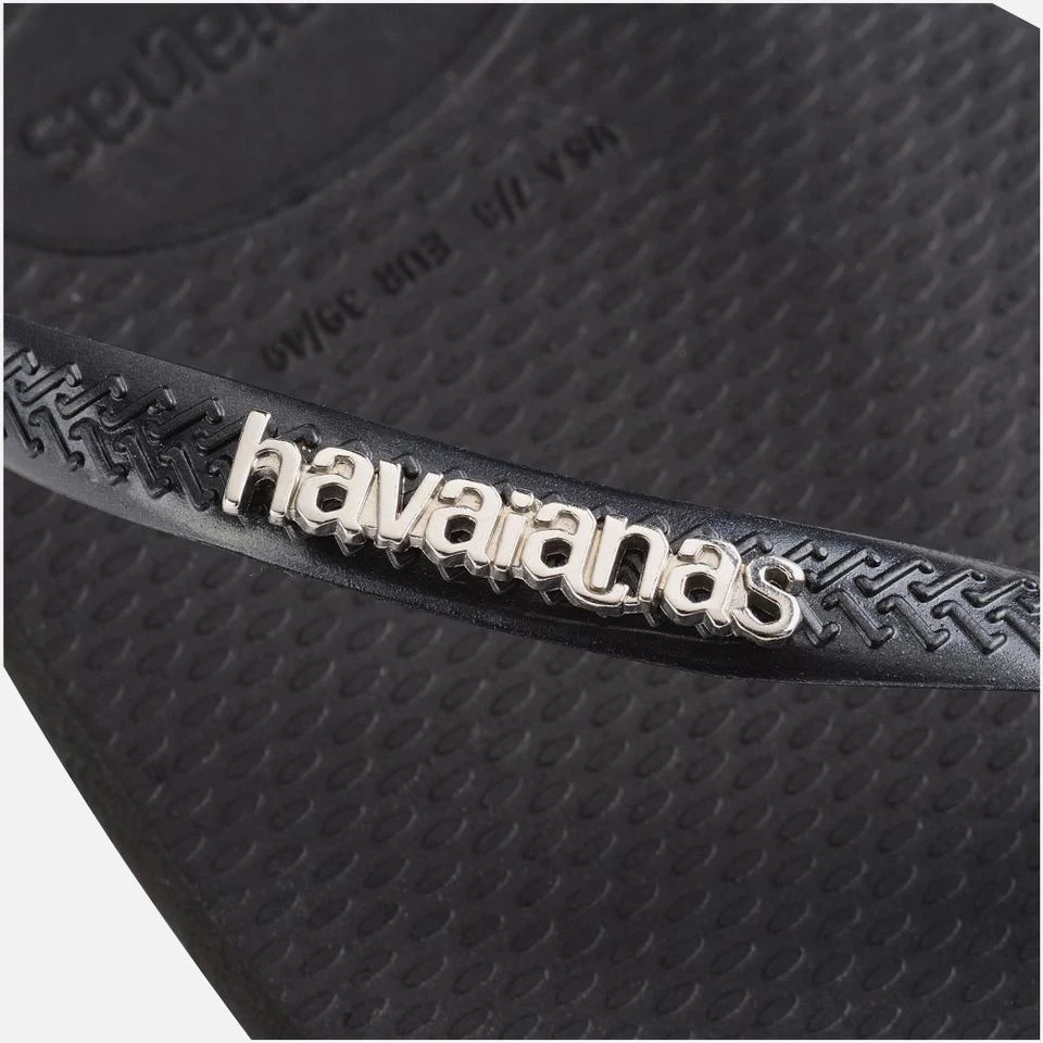 Havaianas HAVAIANAS WOMEN'S SLIM SQUARE RUBBER FLIP FLOPS 4