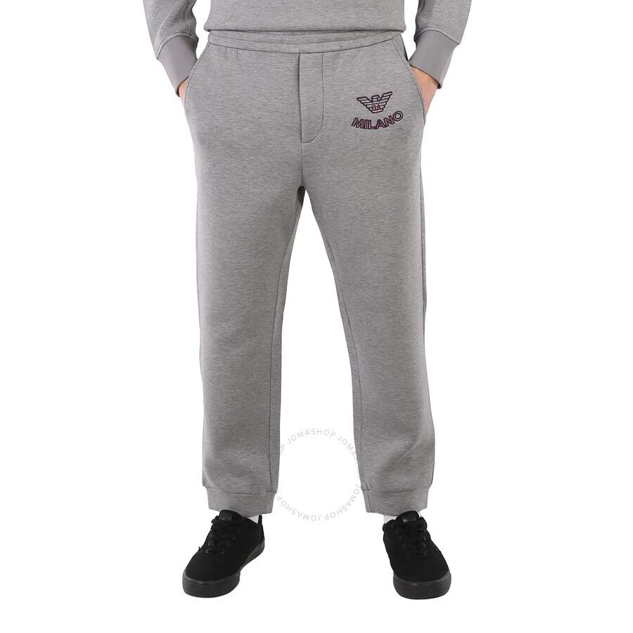 Emporio Armani Cornely Logo Embroidery Scuba-Fabric Joggers 1