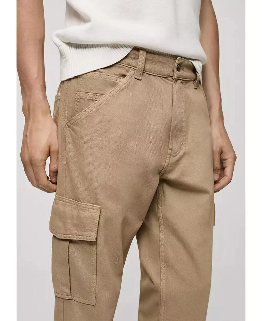 Mango Men's Cargo Jeans 6