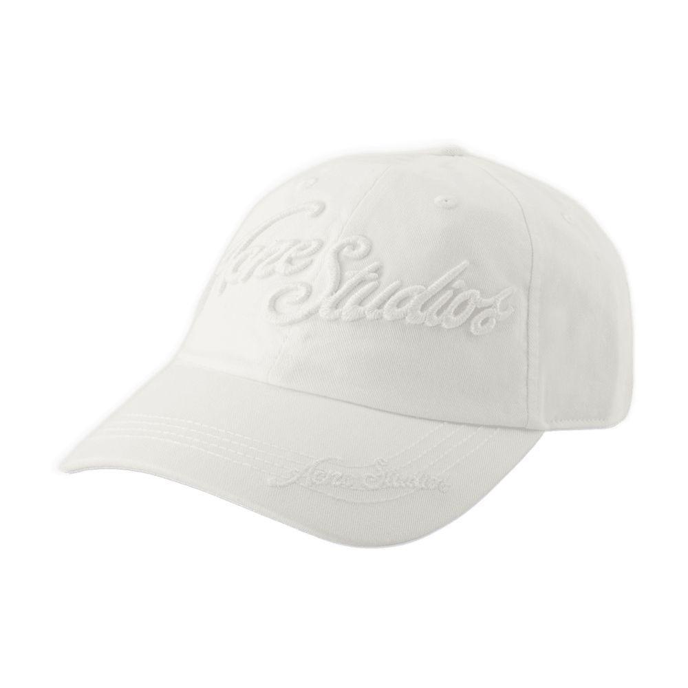 【Acne Studios】Logo Embeoidered Curved Peak Cap（送料込み） Acne Studios Acne Studios Logo Embeoidered Curved Peak Cap
