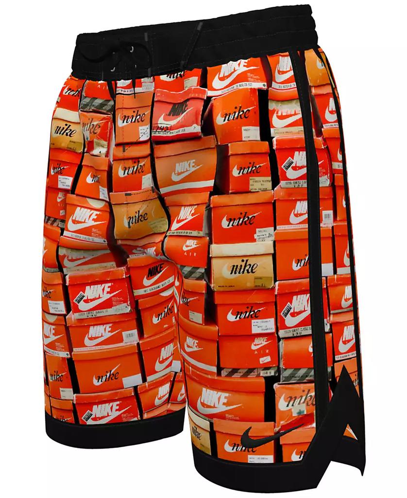 NIKE Big Boys Stacked Fade Away Swim Shorts