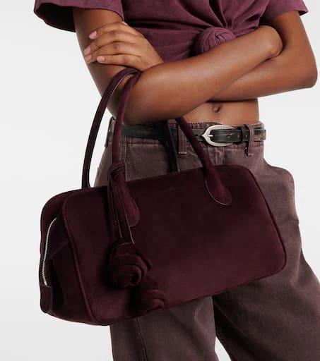 Magda Butrym Brigitte Large suede shoulder bag 2