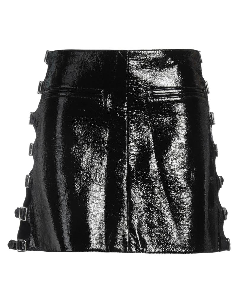 スカート COURREGES BLACK MIDI SKIRT WITH DRAPING Courrèges Black midi skirt with draping | TheDoubleF