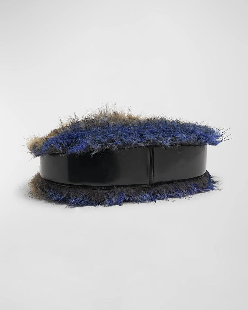 COPERNI Swipe Sound Faux Fur Top-Handle Bag 7