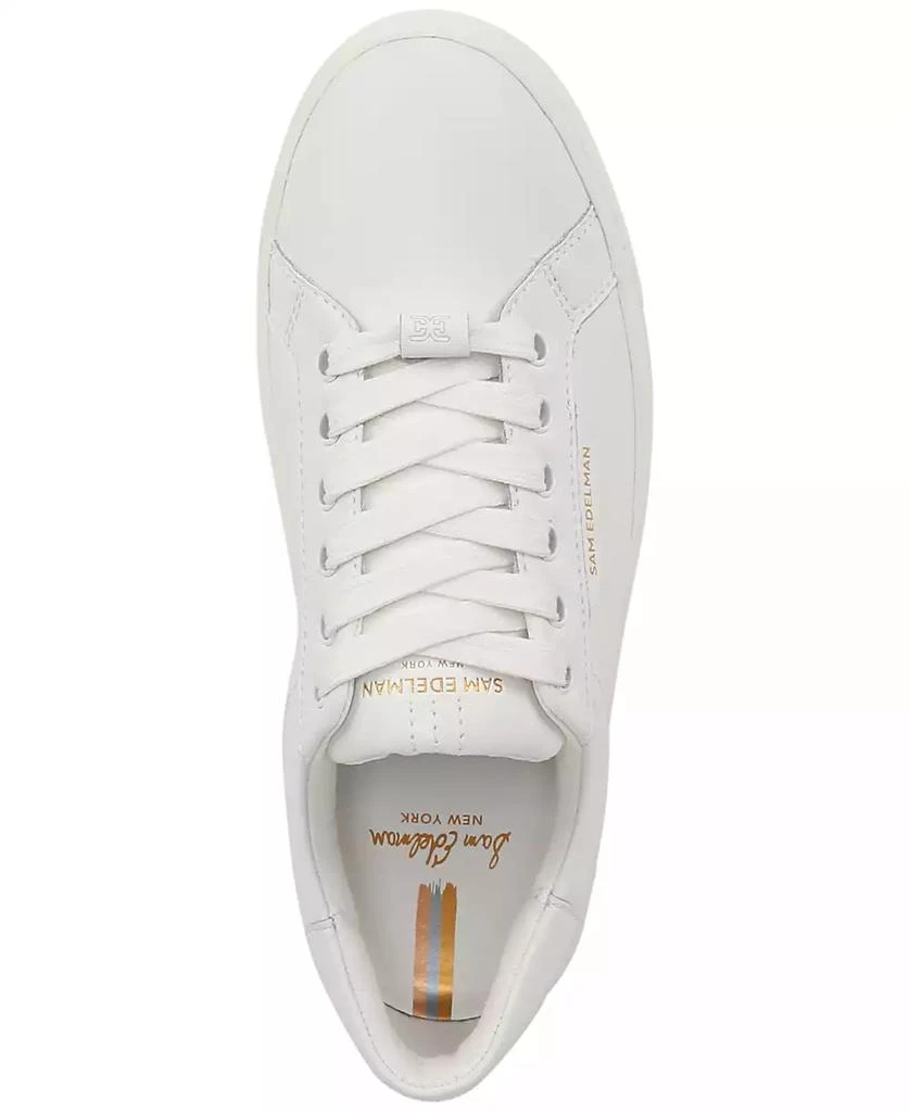 Sam Edelman Women's Ethyl Lace-Up Low-Top Sneakers 4
