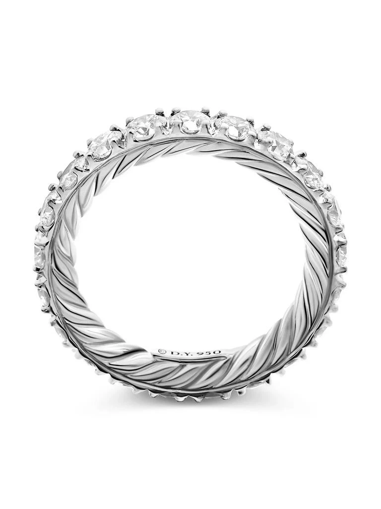 David Yurman Eden Eternity Band Ring in Platinum 4