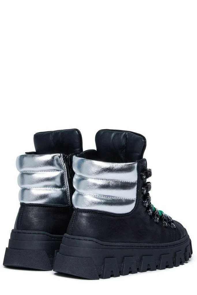 Marni Marni Kids Logo Printed Round Toe Lace-Up Sneakers 3