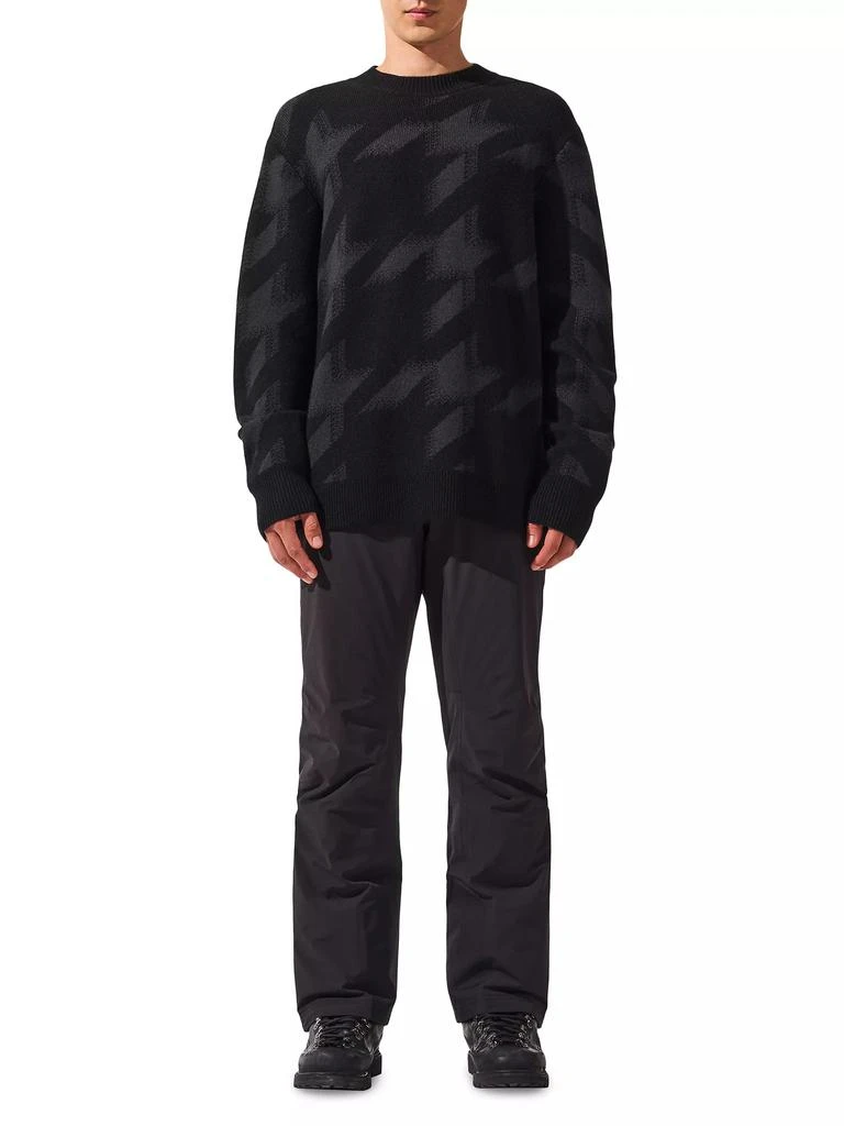 PERFECT MOMENT Cole Houndstooth Merino Knit Sweater 2