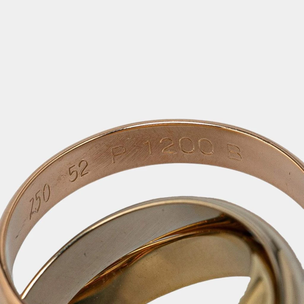 Cartier Cartier 18K Yellow Gold, Rose Gold, White Gold Trinity Ring EU 52 6