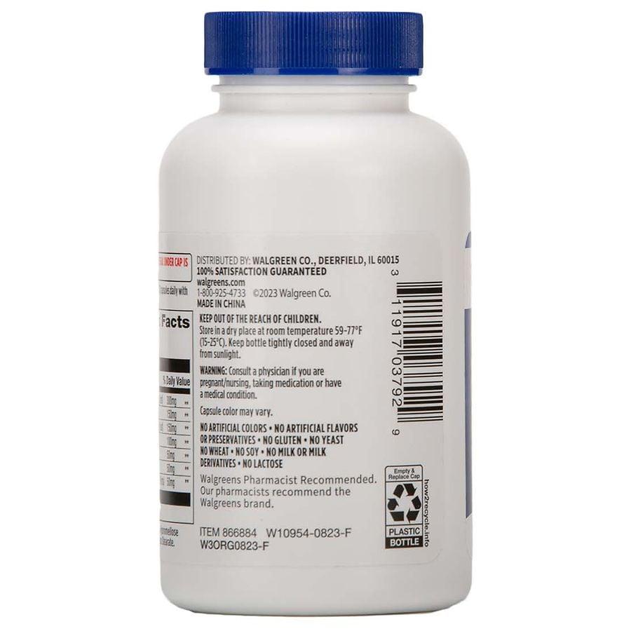 Walgreens Free & Pure Vitamin K2 + D3 Supplement Capsules for Bone Health (90 days)