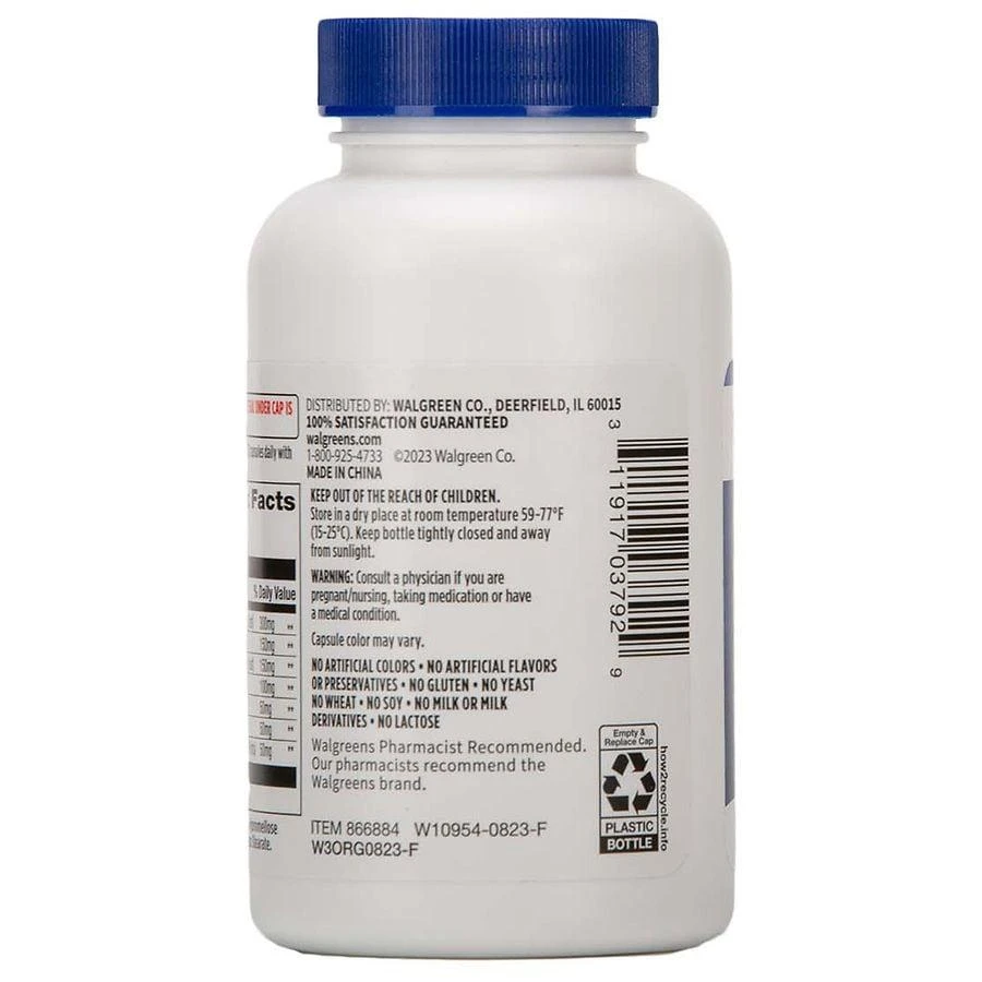 Walgreens Free & Pure Vitamin K2 + D3 Supplement Capsules for Bone Health (90 days) 2