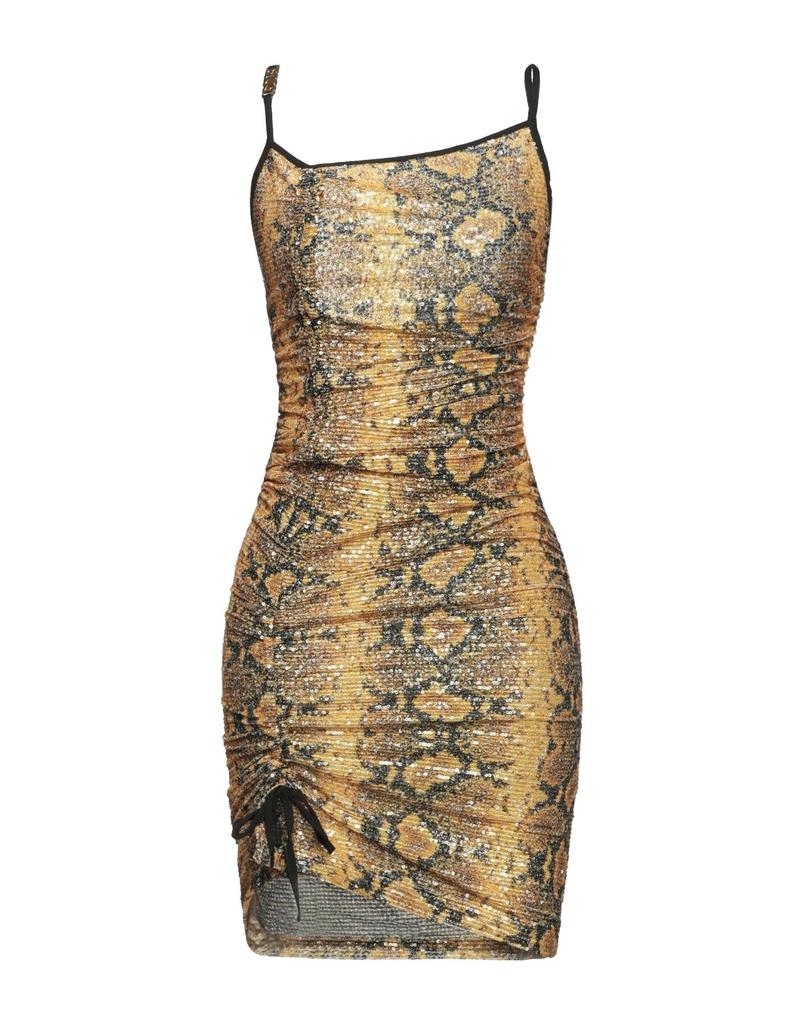 Shop Floral Metallic Jacquard Sleeveless Midi-Dress on Sale