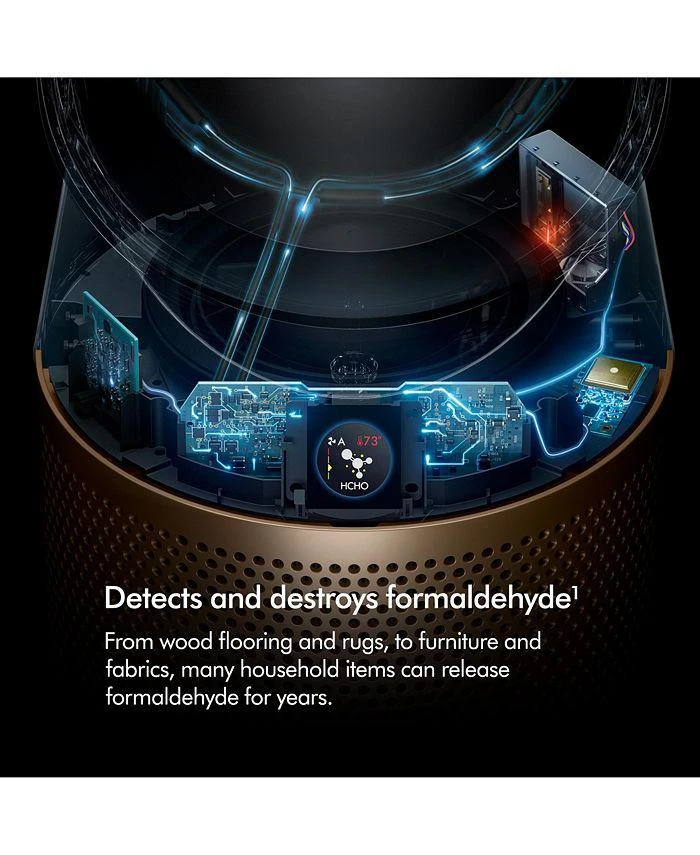 Dyson Purifier Hot+Cool Formaldehyde  HP09 | White/Gold 7