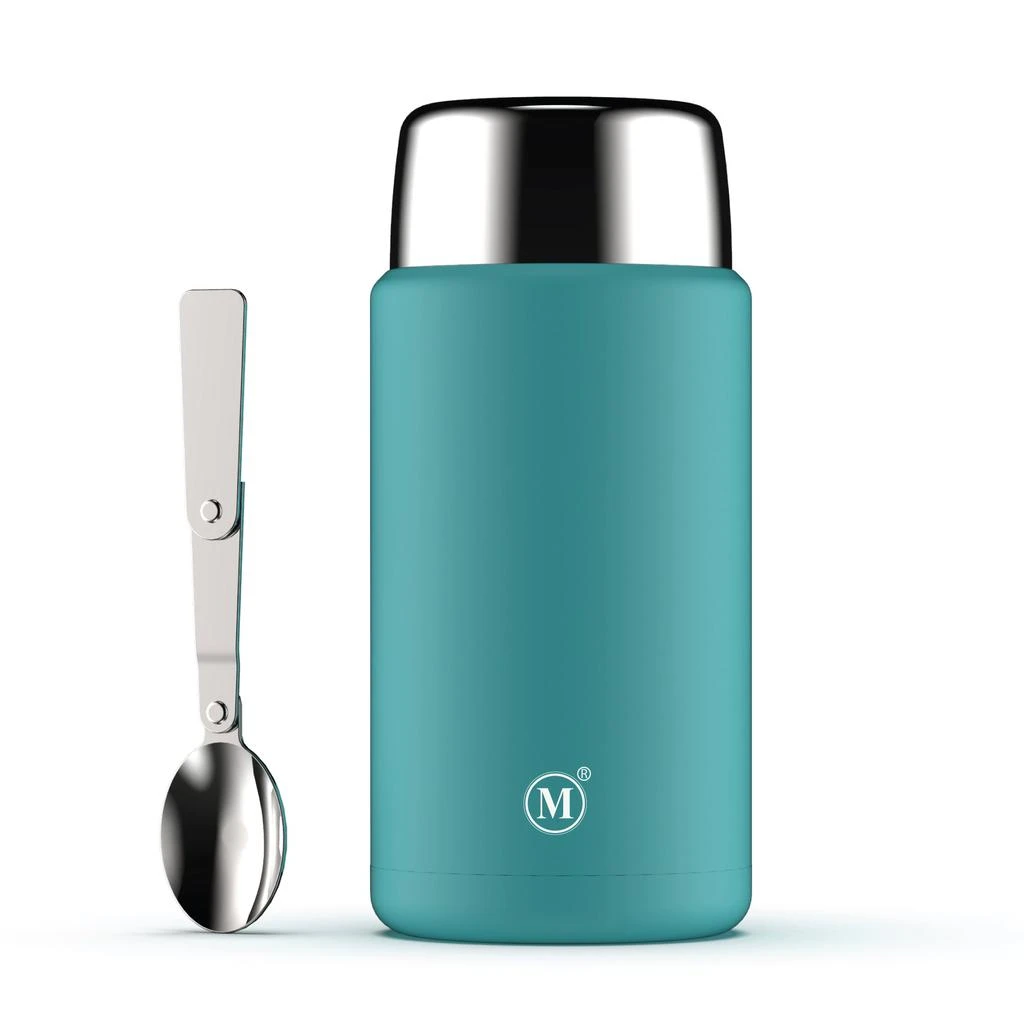 MNML Insulated Food Jar + Flask 750ml / 25oz, Aqua 2
