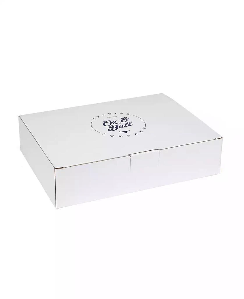 Ox and Bull Trading Co. Men
s Onyx Cufflinks Collector
s Case 6