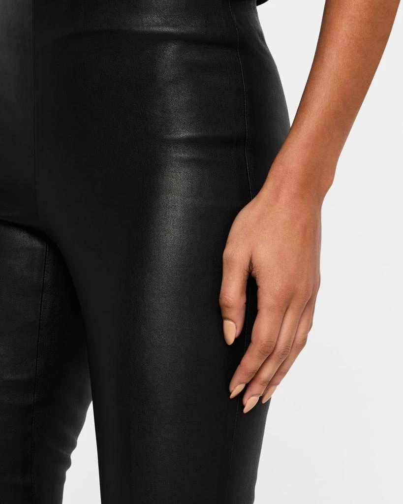 Vince Cropped Leather Leggings 5